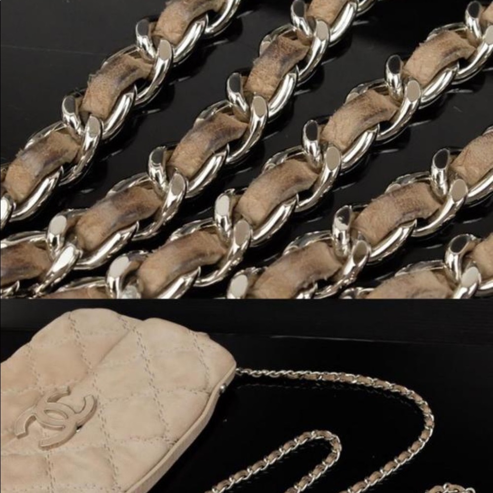 Chanel Quilted Nubuck cc Mini Flap - Picture 6 of 7